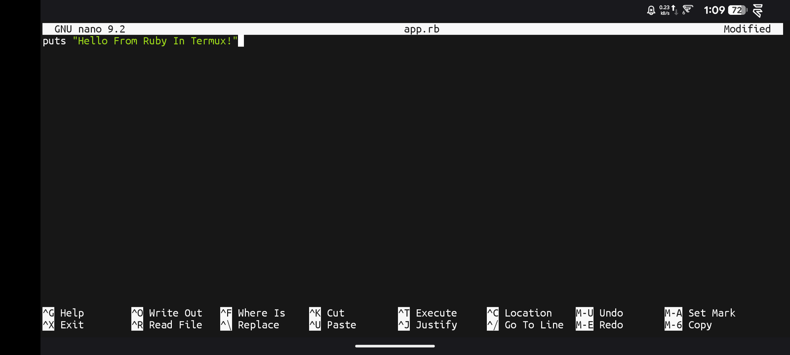 Adding Ruby Script
