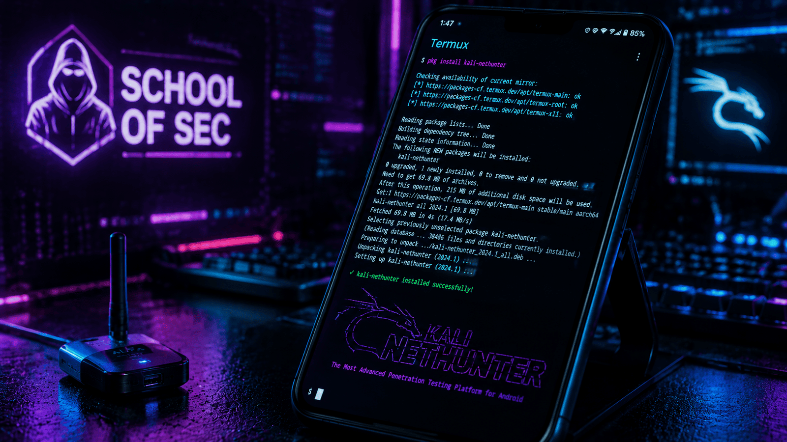 How To Install Kali Nethunter In Termux