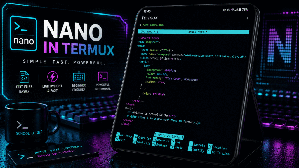 How To Install Nano In Termux