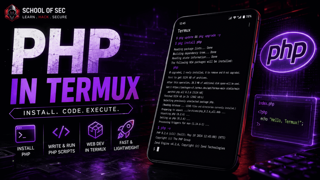 How To Install PHP In Termux