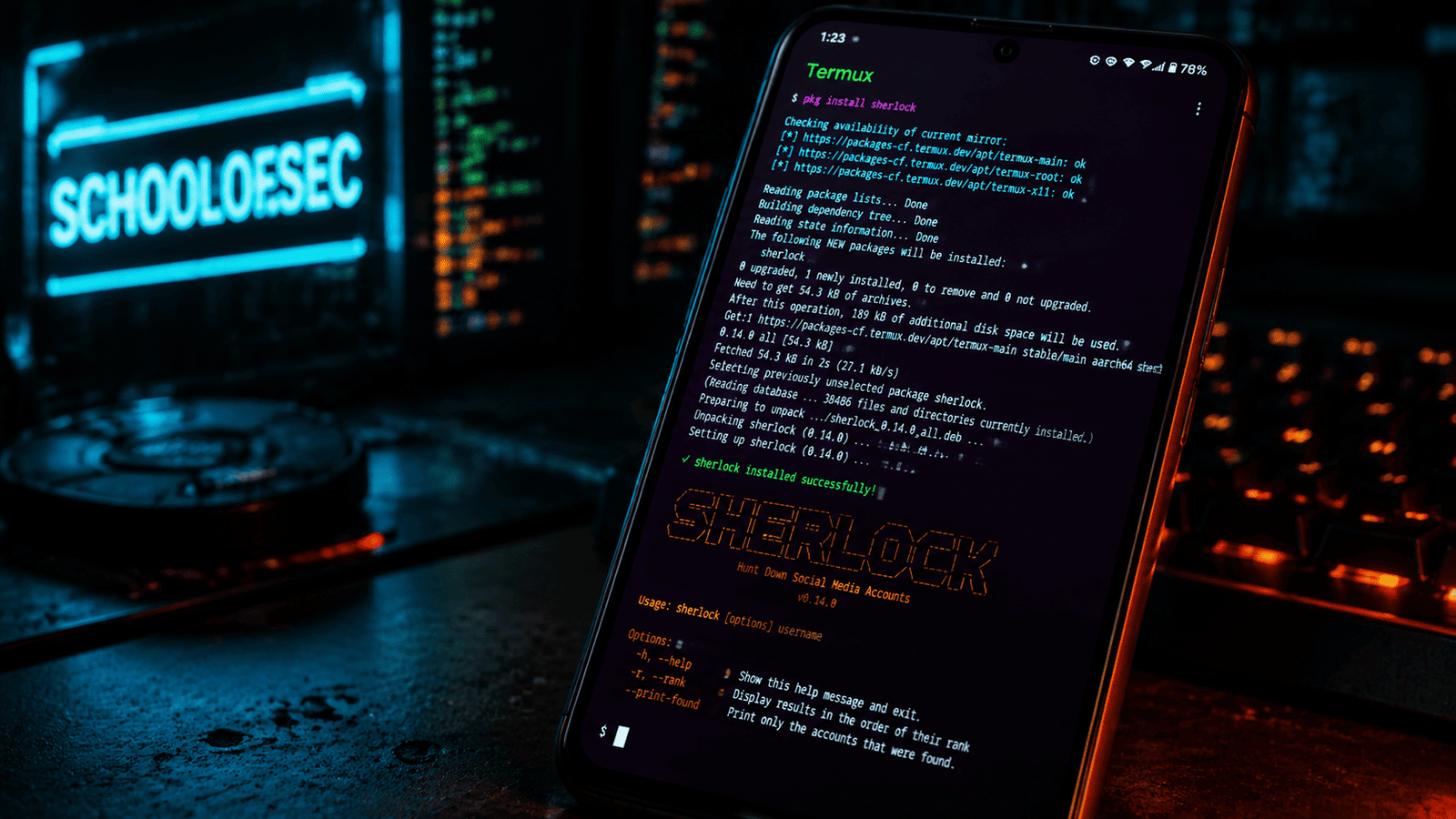 How To Install Sherlock In Termux