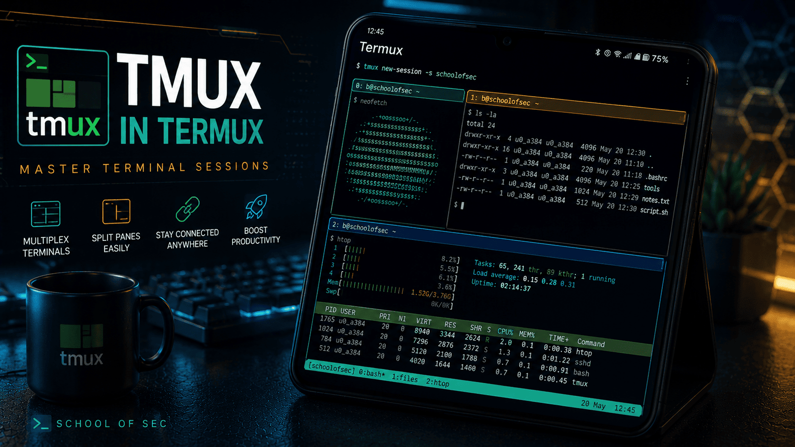 How To Install Tmux In Termux