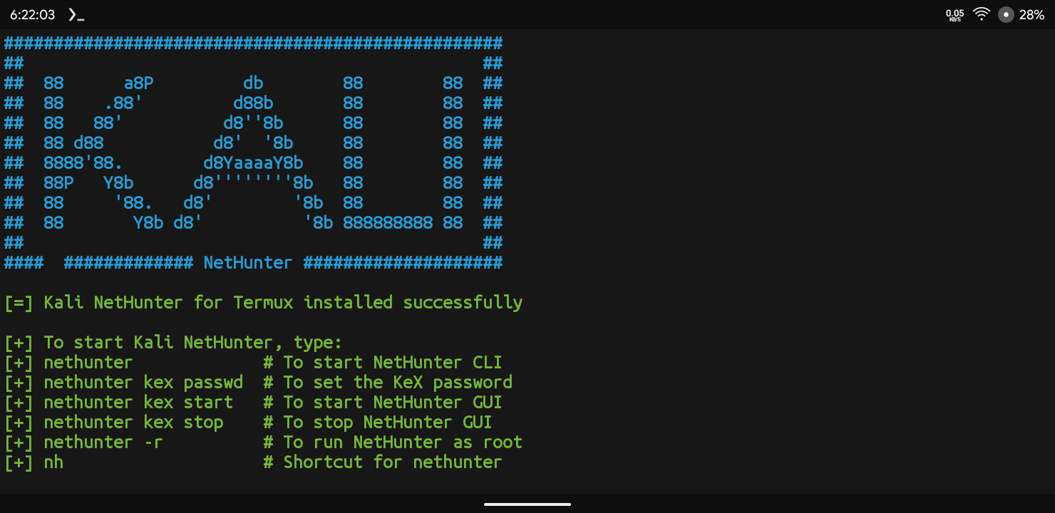 Install Kali Nethunter In Termux
