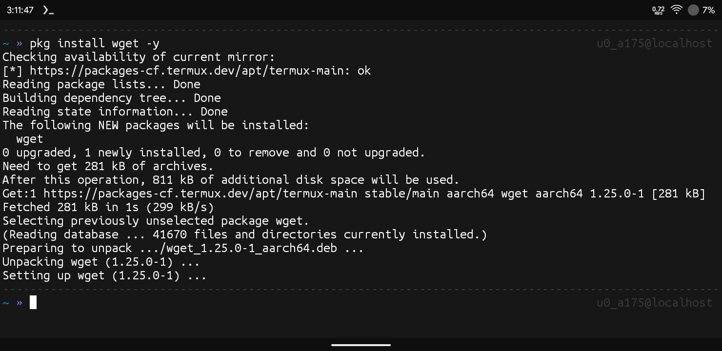 Install Wget In Termux